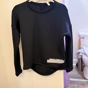 Under Armour Jet Black Crew Neck Pullover